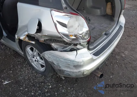 2003 Toyota Matrix Xrs from USA, damaged, VIN 2T1KY38E83C125373